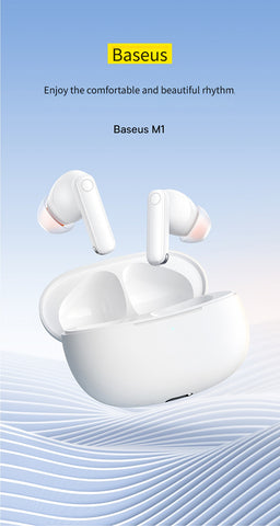 Darrahopens Electronics > Headphones and Earphones > Wireless Headphones & Earbuds Baseus M1 Bluetooth headset-Black