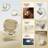Darrahopens Electronics > Headphones and Earphones > Wireless Headphones & Earbuds Bluetooth 5.3 Wireless Earbuds Deep Bass Over Ear - White