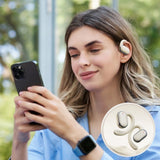 Darrahopens Electronics > Headphones and Earphones > Wireless Headphones & Earbuds Bluetooth 5.3 Wireless Earbuds Deep Bass Over Ear - White
