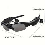 Darrahopens Electronics > Headphones and Earphones > Wireless Headphones & Earbuds Bluetooth Sunglasses with Integrated Earphones for Audio