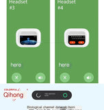 Darrahopens Electronics > Headphones and Earphones > Wireless Headphones & Earbuds Colorful S10-Pro-Max Bluetooth headset-White
