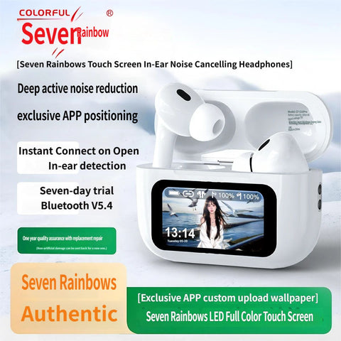 Darrahopens Electronics > Headphones and Earphones > Wireless Headphones & Earbuds Colorful S10-Pro-Max Bluetooth headset-White