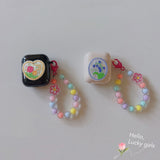 Darrahopens Electronics > Headphones and Earphones > Wireless Headphones & Earbuds Floral patches + yellow base shell + yellow bracelet AirPods Pro 2