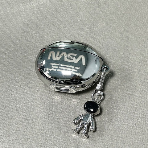 Darrahopens Electronics > Headphones and Earphones > Wireless Headphones & Earbuds Laser Engraved Astronaut + Matching Keychain Apple AirPods 2