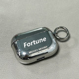 Darrahopens Electronics > Headphones and Earphones > Wireless Headphones & Earbuds Laser Engraved Fortune with a Ring Apple AirPods pro2