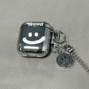 Darrahopens Electronics > Headphones and Earphones > Wireless Headphones & Earbuds Laser Engraved Smiley + Matching Keychain Apple AirPods pro