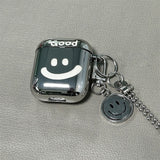 Darrahopens Electronics > Headphones and Earphones > Wireless Headphones & Earbuds Laser Engraved Smiley + Matching Keychain Apple AirPods pro
