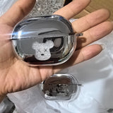 Darrahopens Electronics > Headphones and Earphones > Wireless Headphones & Earbuds XX Bear Same Color Ring Bluetooth Headphone Case Apple AirPods 3