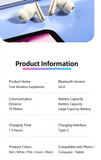 Darrahopens Electronics > Headphones and Earphones > Wireless Headphones & Earbuds Y9 Wireless Bluetooth 6.0 Heavy Bass Earphones，white In Australia - Darrahopens