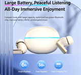 Darrahopens Electronics > Headphones and Earphones > Wireless Headphones & Earbuds Y9 Wireless Bluetooth 6.0 Heavy Bass Earphones，white In Australia - Darrahopens