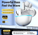 Darrahopens Electronics > Headphones and Earphones > Wireless Headphones & Earbuds Y9 Wireless Bluetooth 6.0 Heavy Bass Earphones，white In Australia - Darrahopens