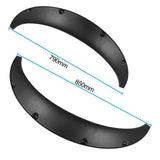 Darrahopens Electronics > Mobile Accessories > Car Mounts 4 Pcs Universal Car Fender Flares Flexible Durable Body Wheel Extra Wide Arches