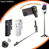 Darrahopens Electronics > Mobile Accessories > Car Mounts Black Blue mini selfie stick, Bluetooth selfie stick, extendable selfie stick, portable selfie stick, high-quality selfie stick, selfie stick Australia, wireless selfie stick, compact selfie stick, travel selfie stick, hands-free selfie stick