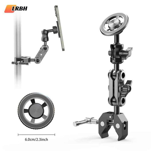 Darrahopens Electronics > Mobile Accessories > Car Mounts Black Silver magnetic car phone mount, car phone holder, phone mount for car, magnetic phone mount, Australian car accessories, hands-free driving, GPS phone mount, car dashboard mount