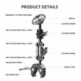 Darrahopens Electronics > Mobile Accessories > Car Mounts Black Silver magnetic car phone mount, car phone holder, phone mount for car, magnetic phone mount, Australian car accessories, hands-free driving, GPS phone mount, car dashboard mount