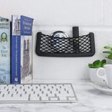 Darrahopens Electronics > Mobile Accessories > Car Mounts Car Phone Mesh Pocket, Use as Car Glasses Holder and Smartphone Holder or Organizer - Car Storage Net with Universal Mesh Design - New and Improved