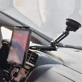 Darrahopens Electronics > Mobile Accessories > Car Mounts Car Tablet Holder Long Arm Suction Cup Mount for Pro Air 4-13 inch for Tablet SUV Truck Windshield Window Black