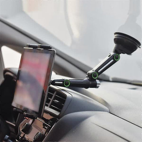 Darrahopens Electronics > Mobile Accessories > Car Mounts Car Tablet Holder Long Arm Suction Cup Mount for Pro Air 4-13 inch for Tablet SUV Truck Windshield Window Black