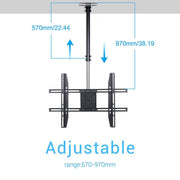 Darrahopens Electronics > Mobile Accessories > Car Mounts Ceiling Wall Mount TV Bracket 30- 65" with Tilt Feature & 180 Rotate For Samsung
