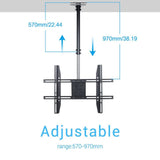 Darrahopens Electronics > Mobile Accessories > Car Mounts Ceiling Wall Mount TV Bracket 30- 65" with Tilt Feature & 180 Rotate For Samsung