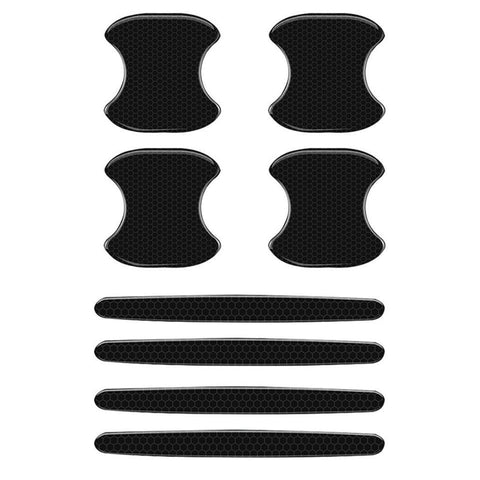 Darrahopens Electronics > Mobile Accessories > Car Mounts FIN 8PCS Universal Car Door Handle Cup Protector Anti-Scratches Cover Guard Film