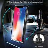 Darrahopens Electronics > Mobile Accessories > Car Mounts Smartphone holder - Multifunctional car phone holder with clip - Adjustable phone holder - Telescopic phone holder - Car phone holder for headrest, Car tablet holder for back seat - Black