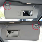 Darrahopens Electronics > Mobile Accessories > Car Mounts Sun Visor Clip Holder Compatible with Audi A1 A3 A4 A5 Q3 Q5 B6 B7 B8 - 2 Pack