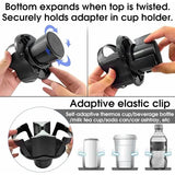 Darrahopens Electronics > Mobile Accessories > Car Mounts Two-in-one - Multifunctional - Car Cup Holder - Car Cup Holder - Extension Adapter - Rotatable and Adjustable Double Bottle Holder