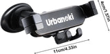 Darrahopens Electronics > Mobile Accessories > Car Mounts Urbanoki Air Vent Car Phone Holder Mount Strong Grip for Smartphones - Black