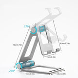 Darrahopens Electronics > Mobile Accessories > Car Mounts Urbanoki Portable Phone Tablet Stand Dual Folding Desk Travel Cradle Dock