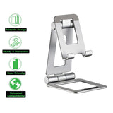 Darrahopens Electronics > Mobile Accessories > Car Mounts Urbanoki Portable Phone Tablet Stand Dual Folding Desk Travel Cradle Dock