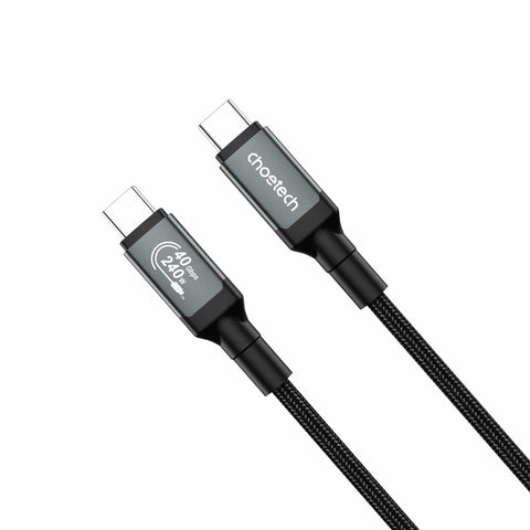 Darrahopens Electronics > Mobile Accessories CHOETECH XCC-1040 USB-C M to M 240W Super Fast Speed Gen3 Cable 1.2M