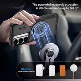 Darrahopens Electronics > Mobile Accessories > Phone Cases & Screen Protectors 2-in-1 Magnetic Sliding Lens Case, Black for Samsung S26
