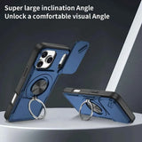 Darrahopens Electronics > Mobile Accessories > Phone Cases & Screen Protectors 2-in-1 Magnetic Sliding Lens Case, Blue for iPhone 17 Pro Max