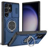Darrahopens Electronics > Mobile Accessories > Phone Cases & Screen Protectors 2-in-1 Magnetic Sliding Lens Case, Blue for  Samsung S23Ultra