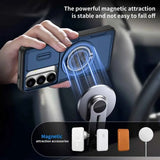 Darrahopens Electronics > Mobile Accessories > Phone Cases & Screen Protectors 2-in-1 Magnetic Sliding Lens Case, Blue for  Samsung S26