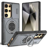Darrahopens Electronics > Mobile Accessories > Phone Cases & Screen Protectors 2-in-1 Magnetic Sliding Lens Case, Grey for Samsung S24Ultra