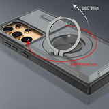 Darrahopens Electronics > Mobile Accessories > Phone Cases & Screen Protectors 2-in-1 Magnetic Sliding Lens Case, Grey for Samsung S25Ultra