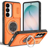 Darrahopens Electronics > Mobile Accessories > Phone Cases & Screen Protectors 2-in-1 Magnetic Sliding Lens Case, Purple for Samsung S26
