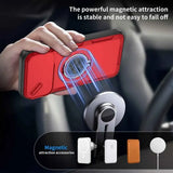 Darrahopens Electronics > Mobile Accessories > Phone Cases & Screen Protectors 2-in-1 Magnetic Sliding Lens Case, Red for iPhone 17 Pro