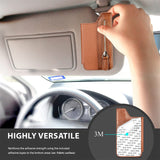 Darrahopens Electronics > Mobile Accessories > Phone Cases & Screen Protectors 2 Pcs Brown Multifunction Stick-On Phone Wallet - PU Leather Card Holder with Zipper & Flip Cover