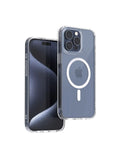 Darrahopens Electronics > Mobile Accessories > Phone Cases & Screen Protectors Aukey Clearview Magsafe iPhone 15 Pro Phone case - Transparent (TM10C)