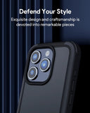 Darrahopens Electronics > Mobile Accessories > Phone Cases & Screen Protectors Aukey Urban Guard Elite Magnetic Hard-Shell iPhone 15 Pro Max Phone Case - Dark Gray (UG10D)