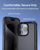 Darrahopens Electronics > Mobile Accessories > Phone Cases & Screen Protectors Aukey Urban Guard Elite Magnetic Hard-Shell iPhone 15 Pro Max Phone Case - Dark Gray (UG10D)