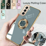 Darrahopens Electronics > Mobile Accessories > Phone Cases & Screen Protectors Black Shockproof Ring Holder Case Cover for Samsung S22 Ultra Plus Note 20 - Samsung Galaxy A13