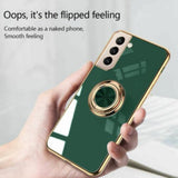 Darrahopens Electronics > Mobile Accessories > Phone Cases & Screen Protectors Black Shockproof Ring Holder Case Cover for Samsung S22 Ultra Plus Note 20 - Samsung Galaxy A13