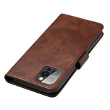 Darrahopens Electronics > Mobile Accessories > Phone Cases & Screen Protectors Brown Wallet Leather Flip Case Cover For iPhone 7 8 6 6S Plus X 11 12 13 Pro XS Max XR - iPhone 13 Pro