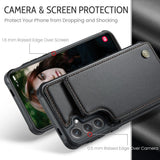 Darrahopens Electronics > Mobile Accessories > Phone Cases & Screen Protectors CASEME Samsung Galaxy S25 Case RFID Stand Black_OF 63