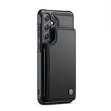 Darrahopens Electronics > Mobile Accessories > Phone Cases & Screen Protectors CASEME Samsung Galaxy S25 Case RFID Stand Black_OF 63
