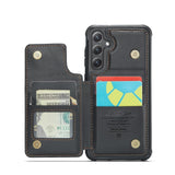 Darrahopens Electronics > Mobile Accessories > Phone Cases & Screen Protectors CASEME Samsung Galaxy S25 Case RFID Stand Black_OF 63